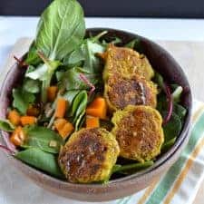 Curry Basil Falafel | Healthy Nibbles and Bits