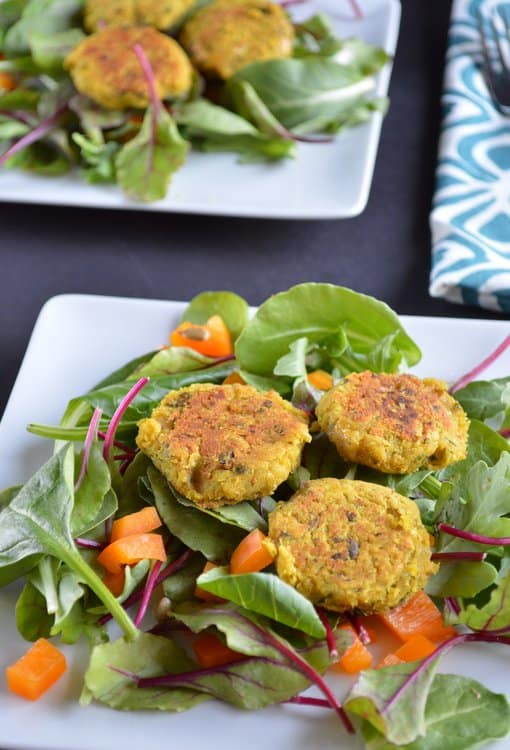 Curry Basil Falafel | Healthy Nibbles and Bits