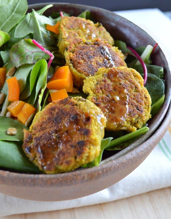 Curry Basil Falafel | Healthy Nibbles and Bits