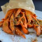 Japanese Spiced Sweet Potato Fries | Healthy Nibbles and Bits