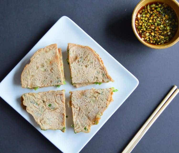 Whole Wheat Scallion Cakes | Healthy Nibbles and Bits