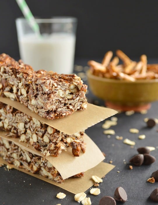 Sweet and Salty Granola Bars