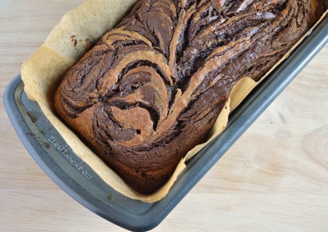 gluten free banana bread with chocolate