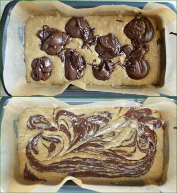 gluten free banana bread with chocolate