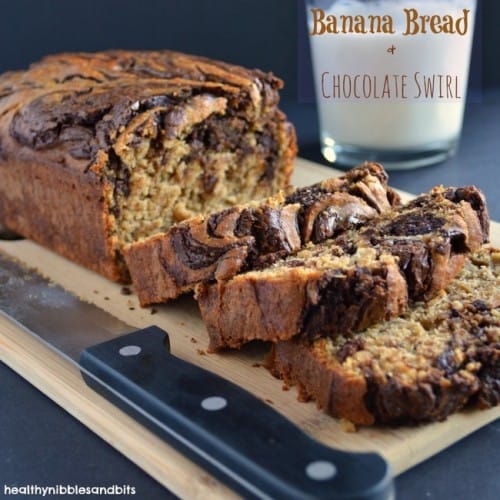 gluten free banana bread with chocolate