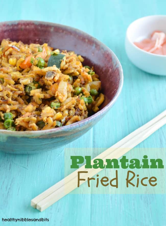 plantain fried rice