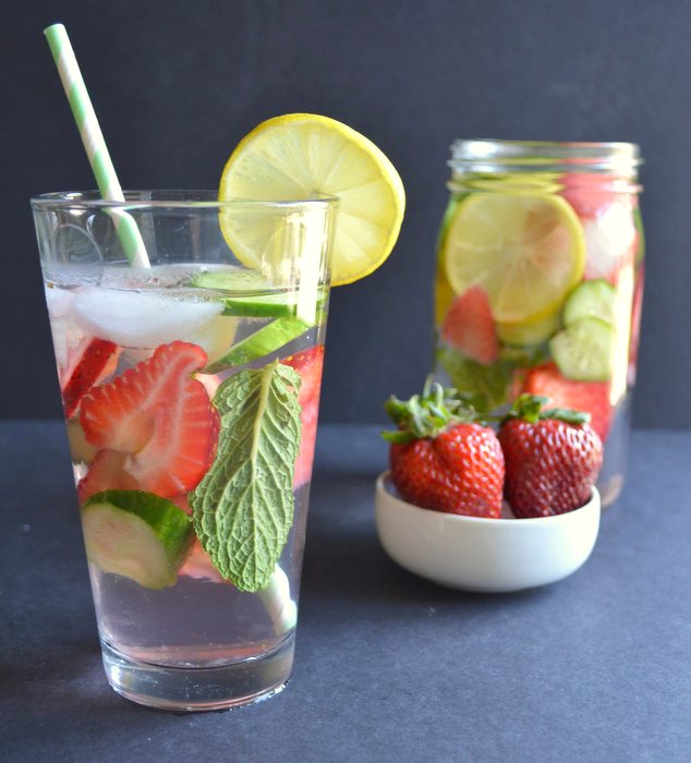 Strawberry Cucumber Refresher Healthy Nibbles Bits