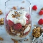 Lavender Yogurt Parfait | Healthy Nibbles and Bits