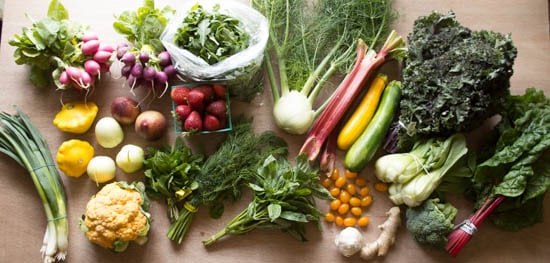 Vegetables from Farmers Market