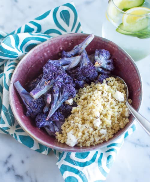 Cauliflower Millet Bowl | Healthy Nibbles and Bits