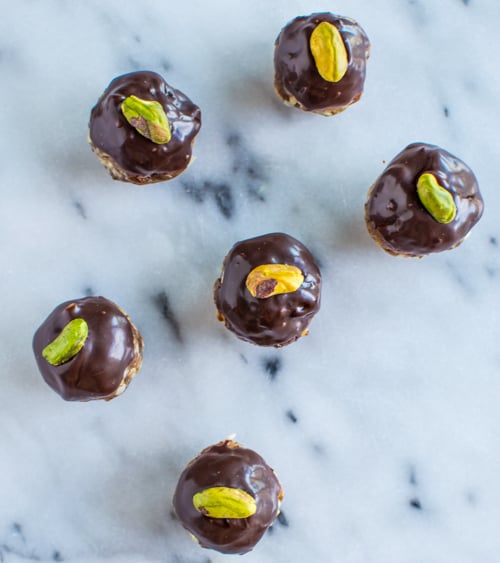 Mint Chocolate Bites | Healthy Nibbles and Bits