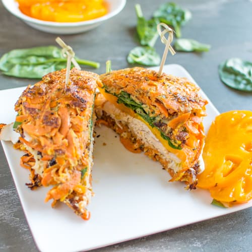 Sweet Potato Turkey Sandwich | Healthy Nibbles and Bits