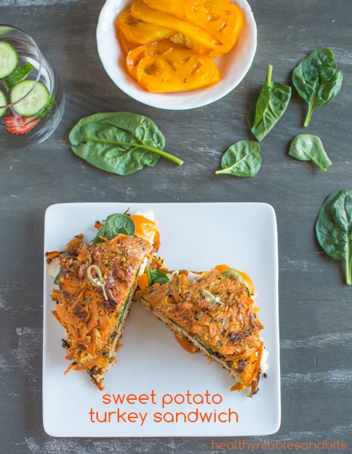 Sweet Potato Turkey Sandwich | Healthy Nibbles and Bits