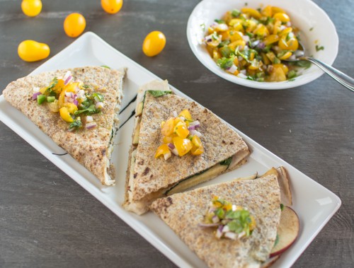 5-Minute Chicken Quesadilla