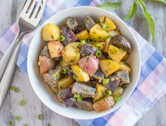 Vegan Asian Potato Salad