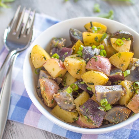 Vegan Asian Potato Salad