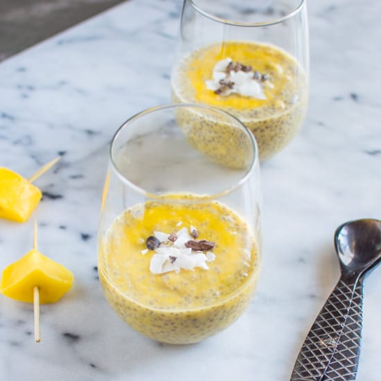 Mango Chia Pudding - Big Delicious Life