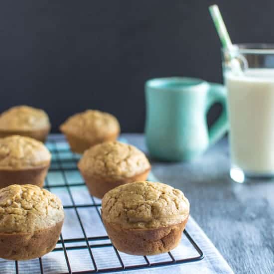 Vegan Banana Nut Muffins