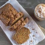 Banana Carrot Bread with Coconut | healthynibblesandbits.com