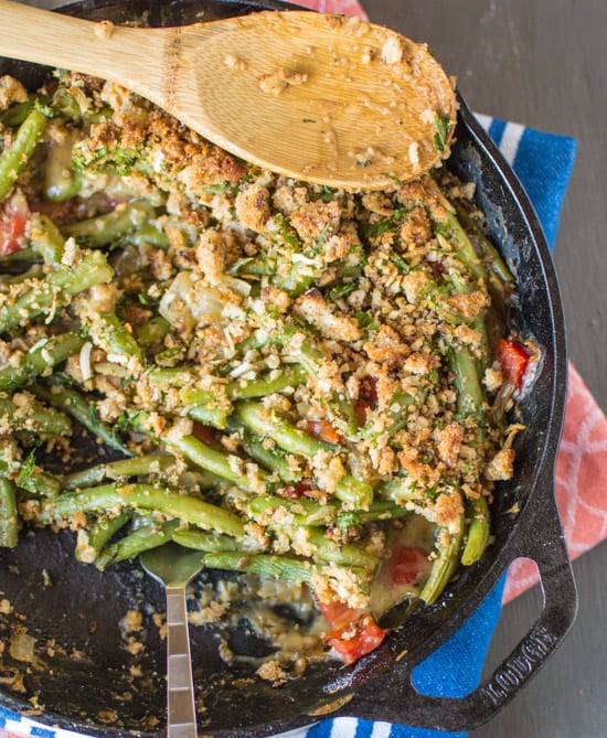 Vegan Green Bean Casserole 