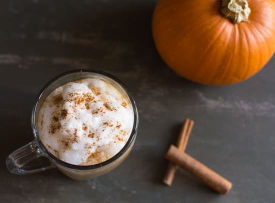 Pumpkin Spice Latte | healthynibblesandbits.com