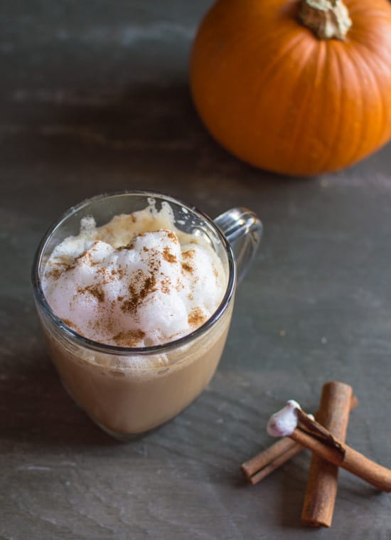 Pumpkin Spice Latte | healthynibblesandbits.com