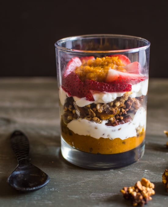 Pumpkin Pie Yogurt Parfait 