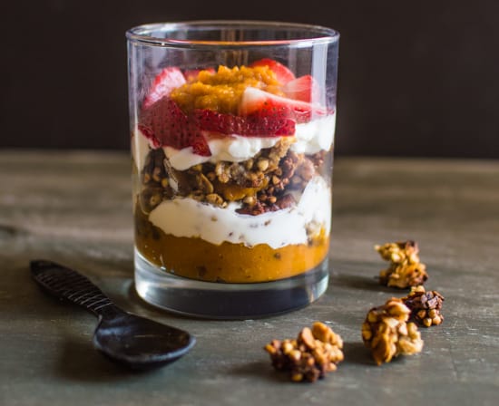 Pumpkin Pie Yogurt Parfait 