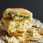 Chicken Panini with Butternut Squash | healthynibblesandbits.com