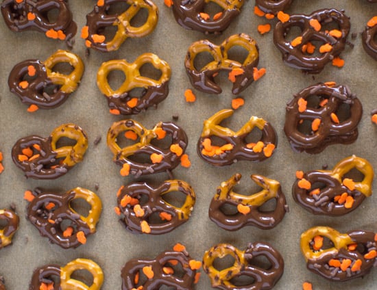 Chocolate-Covered Pretzels | healthynibblesandbits.com