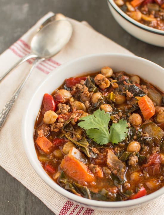 Moroccan Beef Chili | healthynibblesandbits.com