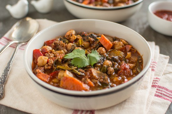 Moroccan Beef Chili | healthynibblesandbits.com