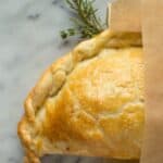Chicken and Root Vegetable Pasties | healthynibblesandbits.com