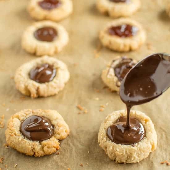 Double Chocolate Plum Cookies - Basilmomma