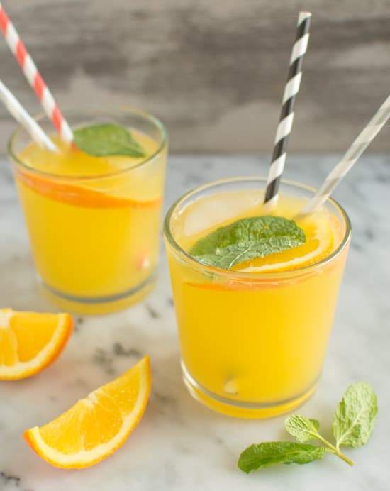 Orange And Coconut Water Refresher 5 Ingredients Healthy Nibbles