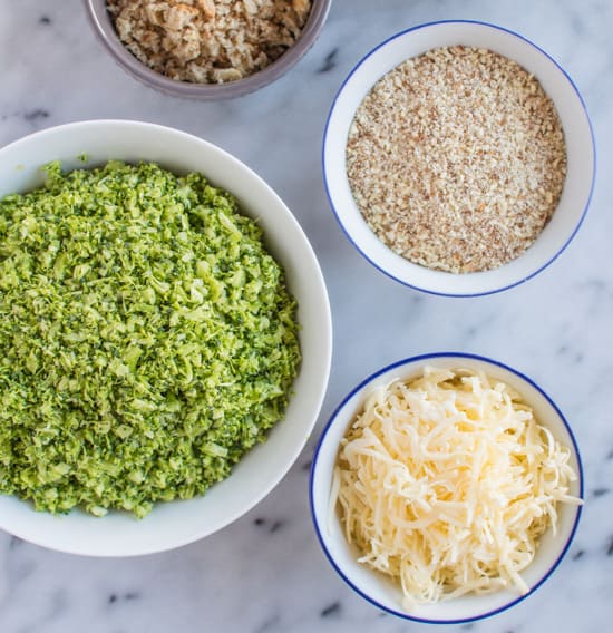 Cheesy Broccoli Tots Ingredients