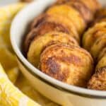 Spicy Crispy Roasted Potatoes | healthynibblesandbits.com