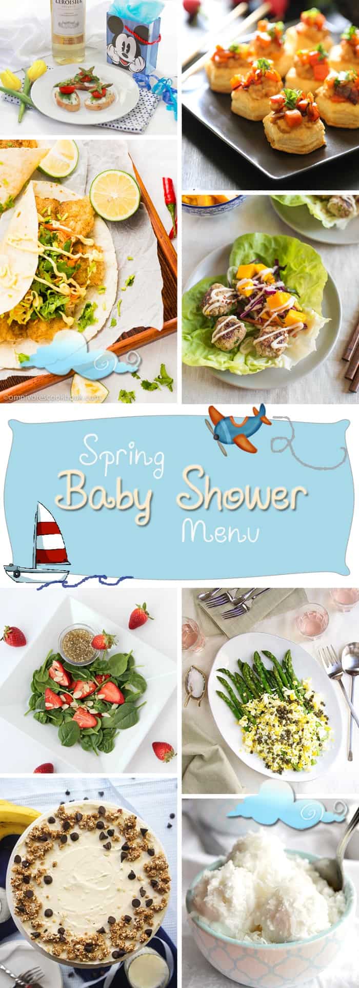 Healthy Baby Shower | healthynibblesandbits.com