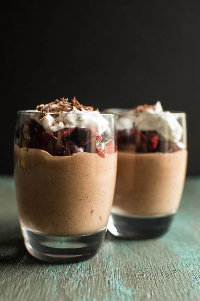 Black Forest Mousse | Healthy Nibbles by Lisa Lin