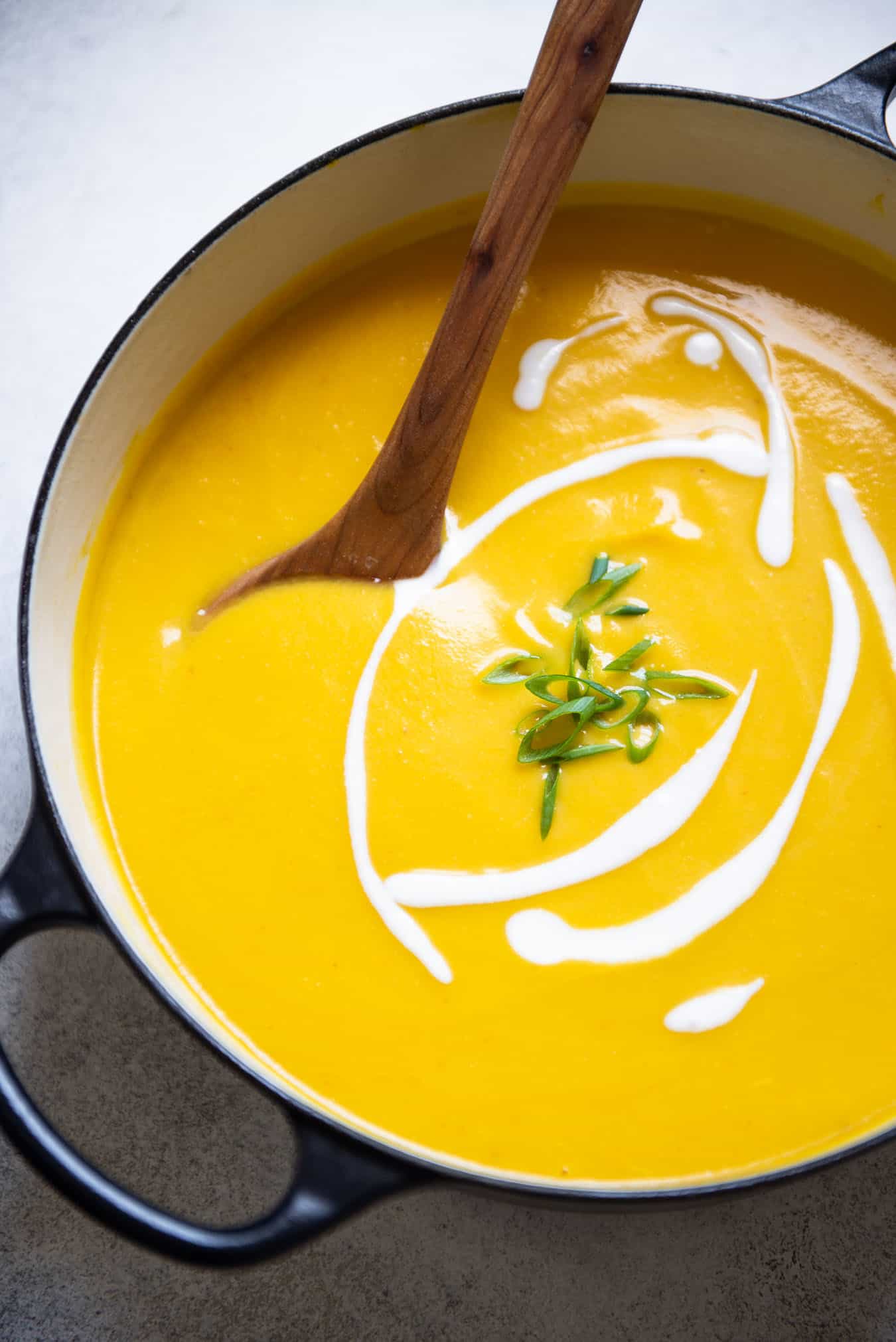 Vegan Butternut Squash Soup (Thai-Spiced)