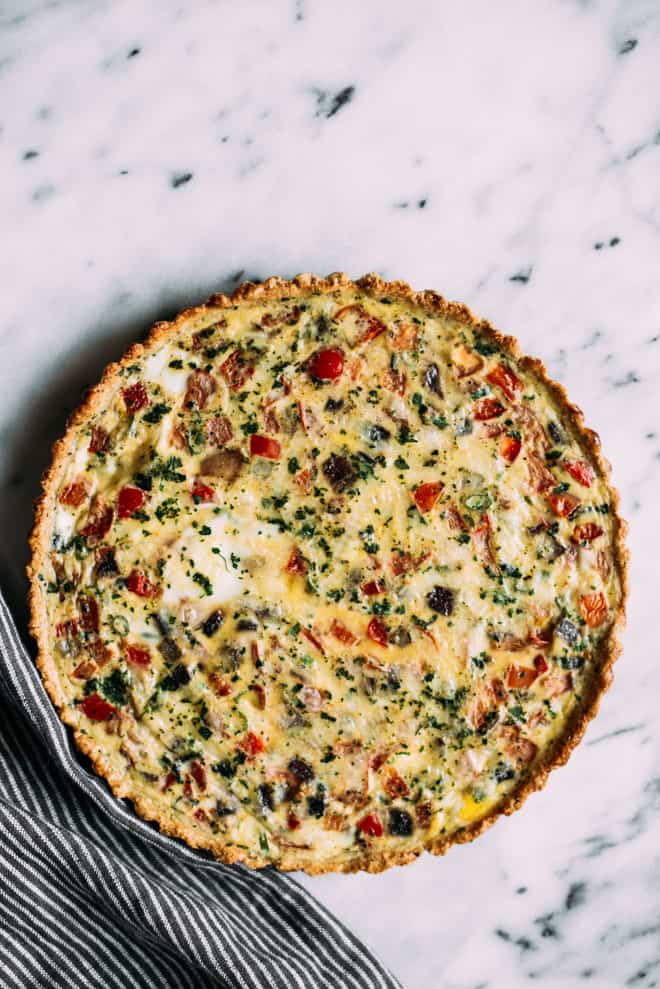 Mexican Quiche | Healthy Nibbles