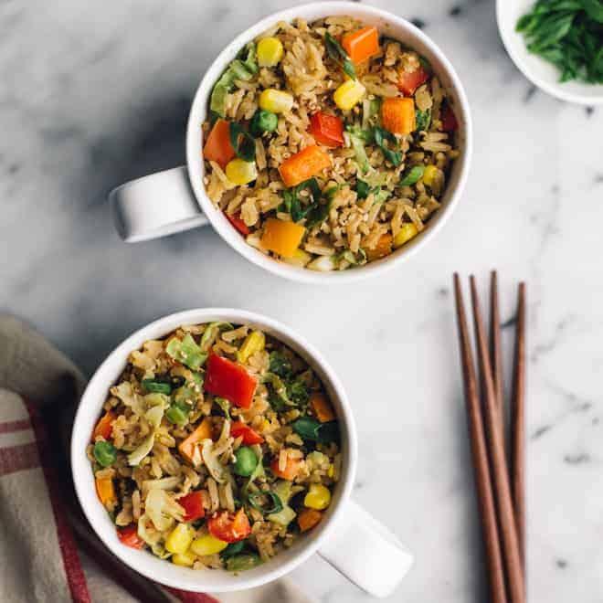 Instant Pot Fried Rice - The Almond Eater