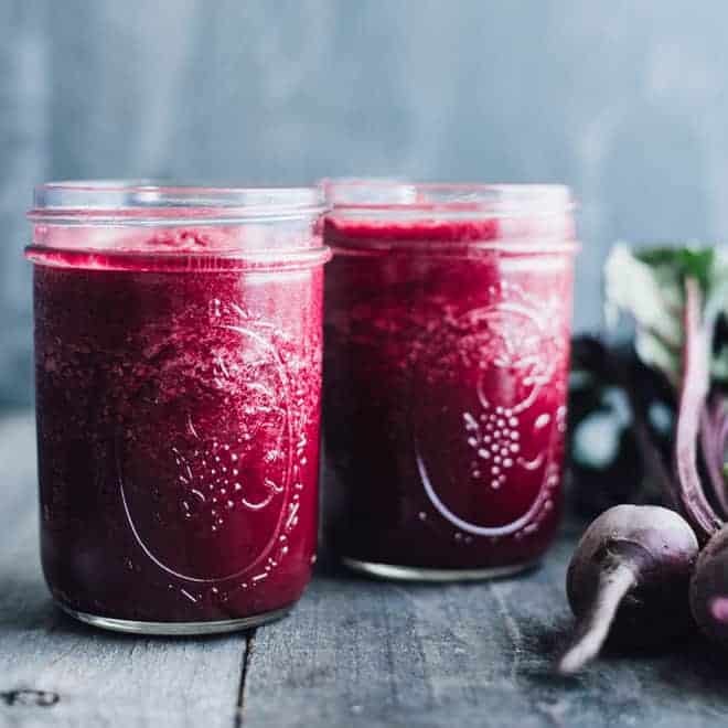 Simple 7 Ingredient Red Beet Smoothie Healthy Nibbles