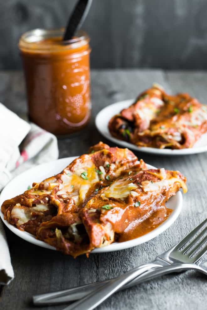 Easy Chicken Enchiladas