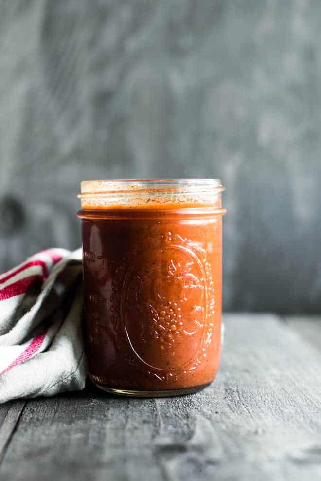 Quick Enchilada Sauce - Out of this world tasty, gluten-free enchilada sauce! Ready in 15 minutes!