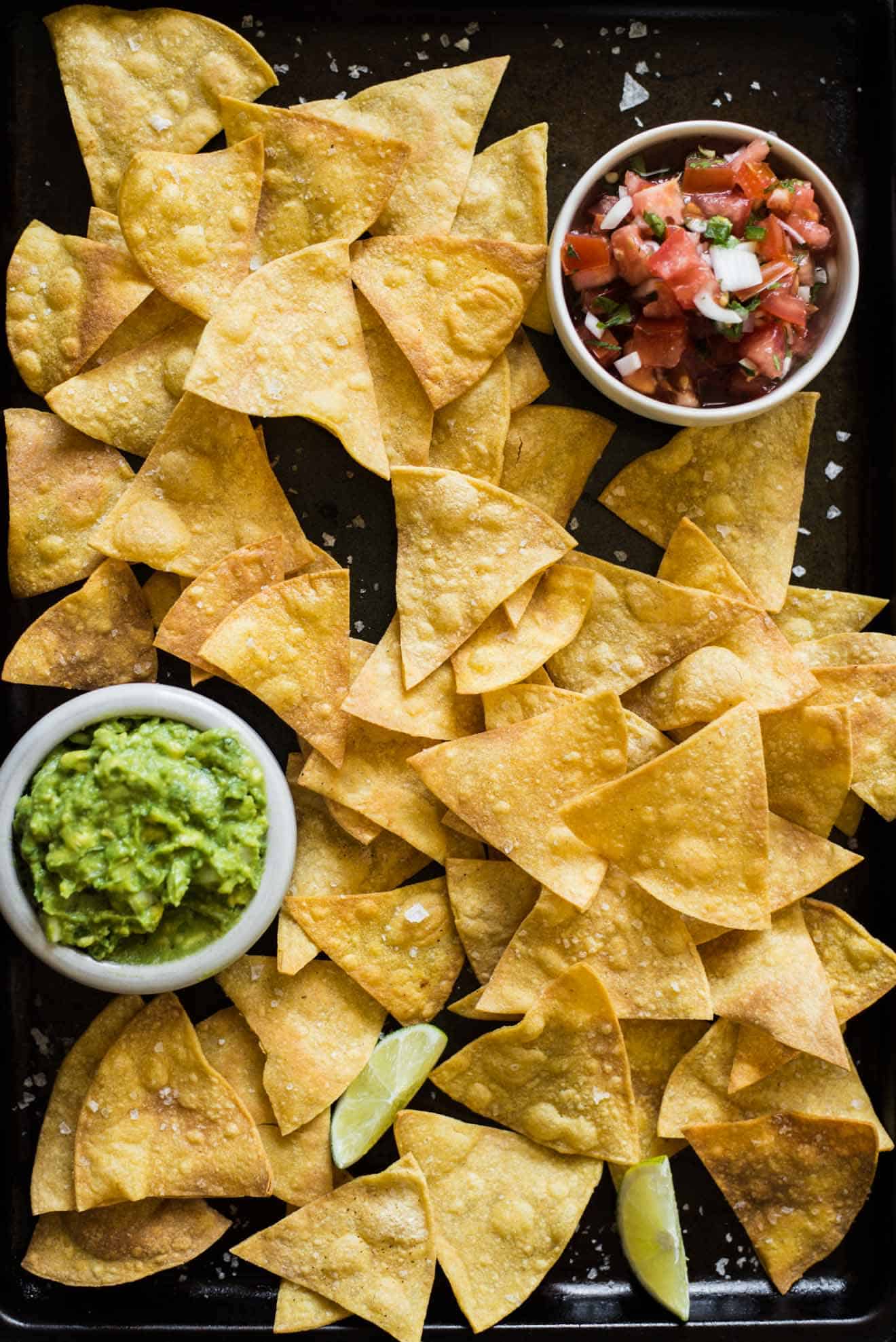 baked tortilla chips recipe