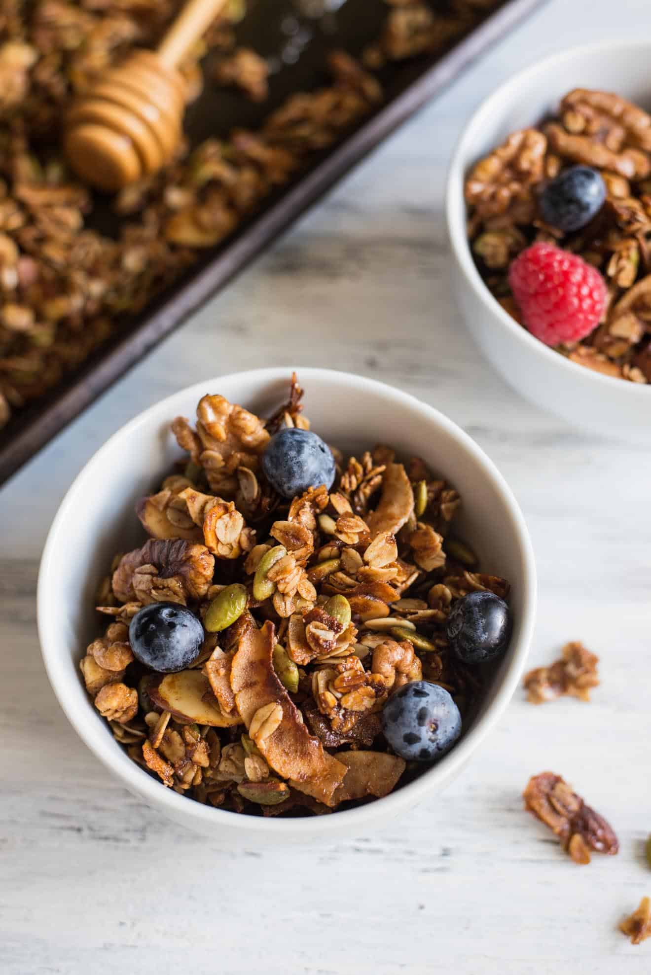 Easy Oats and Honey Granola