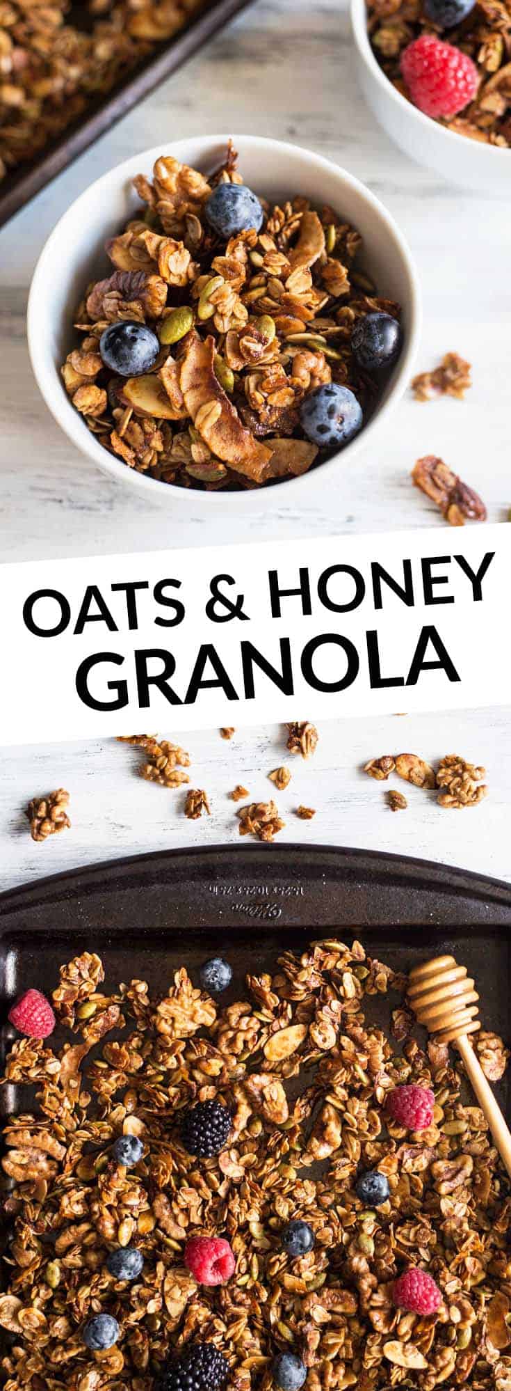 Easy Oats and Honey Granola