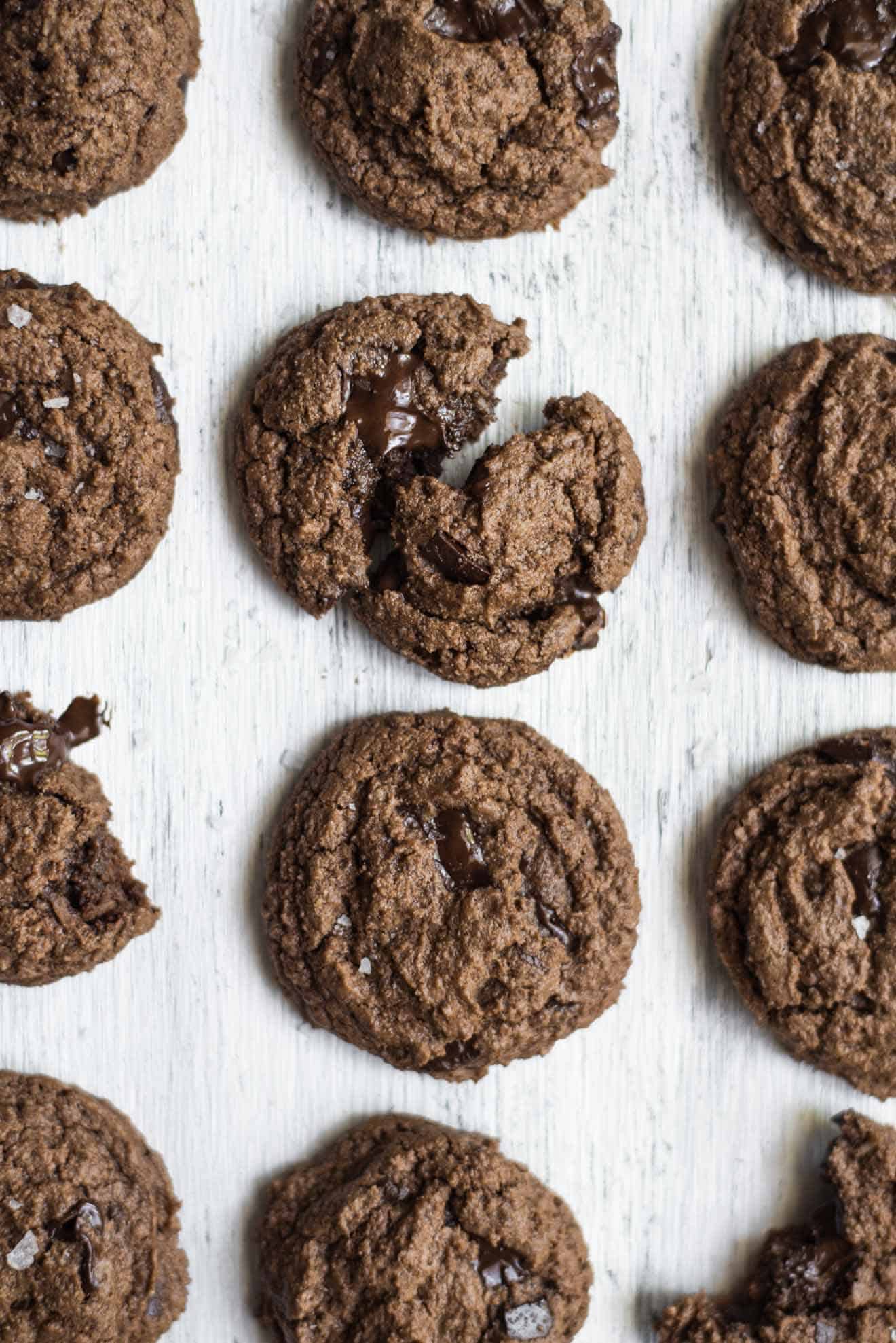 The Ultimate Gluten-Free Double Chocolate Cookie | Healthy Nibbles