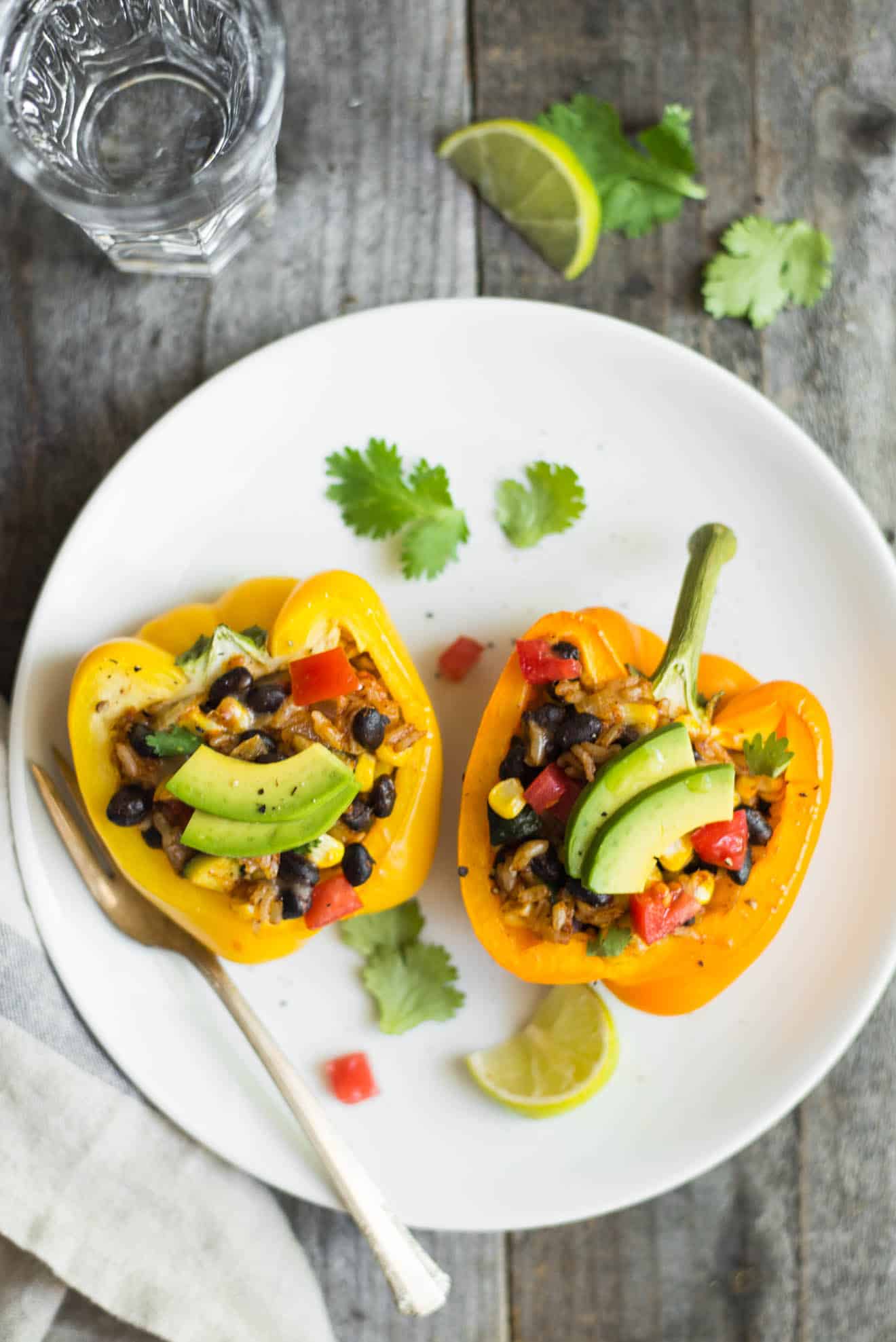 Mexican Rice Stuffed Peppers